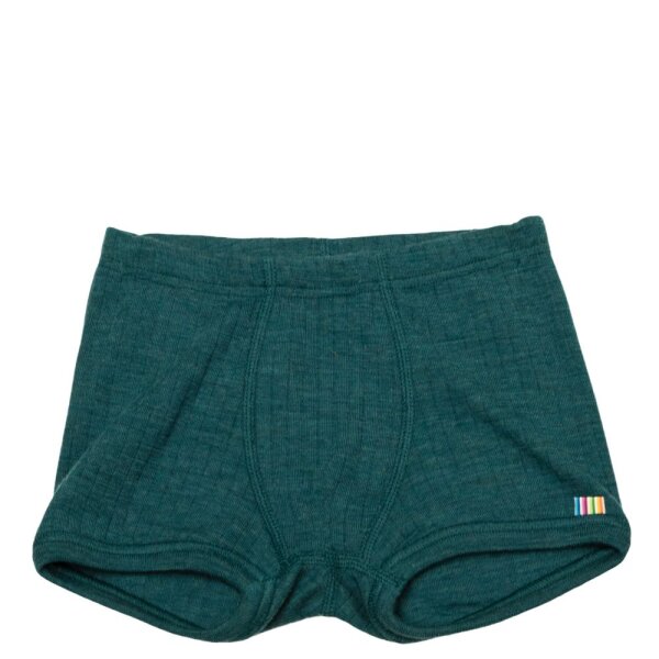 Basic Boxershorts Wolle peacock