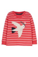 Shirt lang Schneehuhn pink