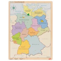 Schichtenpuzzle Deutschland