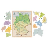 Schichtenpuzzle Deutschland
