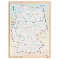 Schichtenpuzzle Deutschland