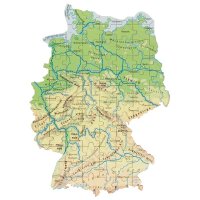 Schichtenpuzzle Deutschland