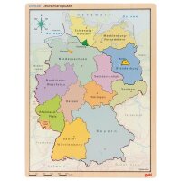 Schichtenpuzzle Deutschland