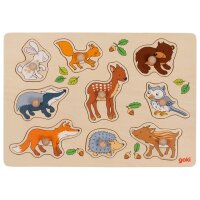 Steckpuzzle Waldtiere 9-Teile