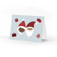 Klappkarte Weihnachtspaar