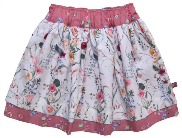Wenderock Blumen-Schmetterlinge white-rose