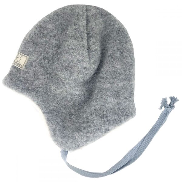 Jonas Ohrenmütze Fleece/Plüsch grau