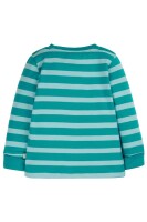 Shirt lang Biene Streifen Camper blau