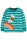 Shirt lang Biene Streifen Camper blau