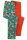 Leggings 2er Pack Dahlia Skies/Orange