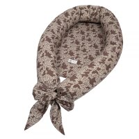 Babynest Petit Fleur brown