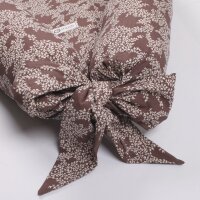 Babynest Petit Fleur brown