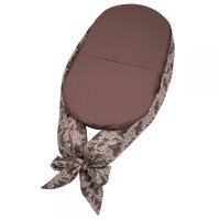 Babynest Petit Fleur brown