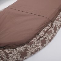 Babynest Petit Fleur brown