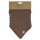 Dreieckstuch Musselin brown