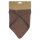 Dreieckstuch Musselin brown