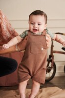 Baby-Latzhose brown