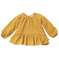 Bluse Musselin gelb