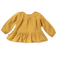 Bluse Musselin gelb
