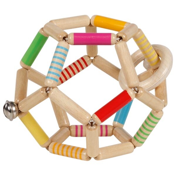 Greifling Elastik Ball gestreift
