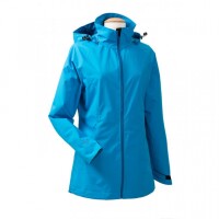 Schwangerschaftseinsatz f&uuml;r Allwetterjacke Sommer blau