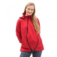 Schwangerschaftseinsatz f&uuml;r Allwetterjacke Sommer blau