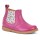 Chelys Chelsea Boots Blumen fuxia