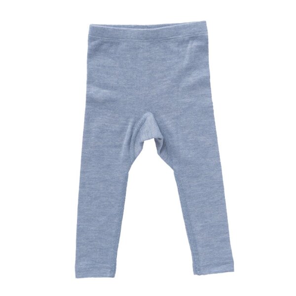 Leggings Wolle/Seide hellblau