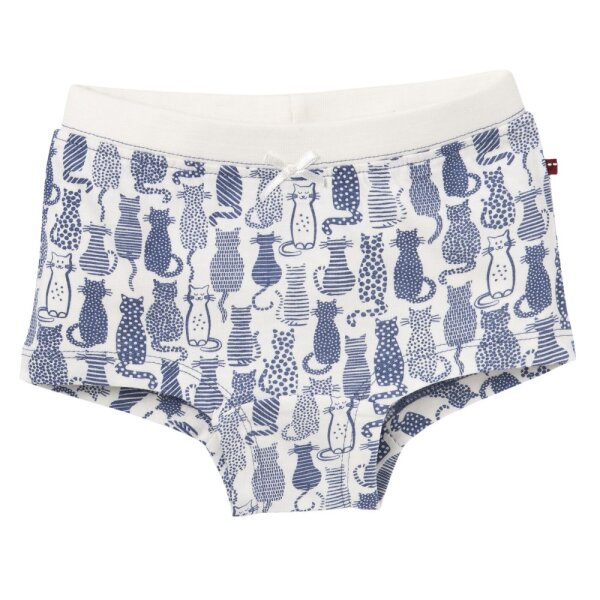 Unterhose Katzen blau