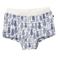 Unterhose Katzen blau