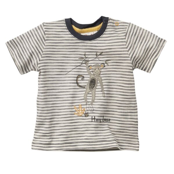 T-shirt Affe schiefergrau