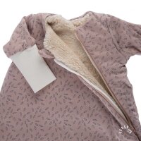 Schlafsack Vario Plüsch m. abnehmbaren Ärmeln