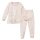 Pyjama Katze rosa geringelt