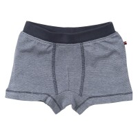 Boxershorts dunkelblau melange 2er-Pack