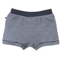 Boxershorts dunkelblau melange 2er-Pack