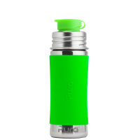 Pura Sportflasche 800ml mit Sleeve grün