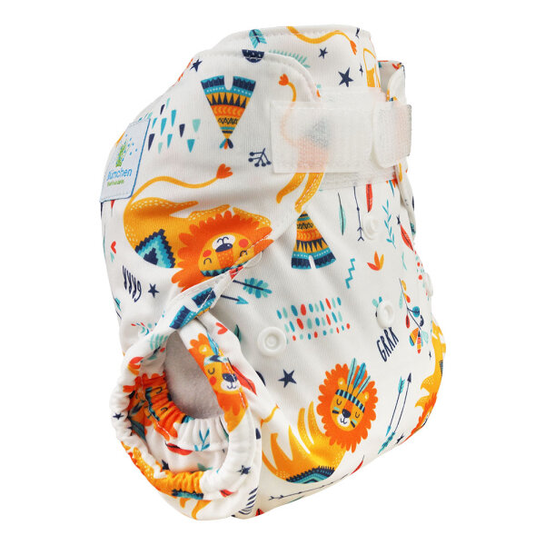 2in1 Newborn Klett Schläfriger Löwe