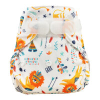 2in1 Newborn Klett Schl&auml;friger L&ouml;we