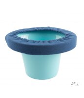 Potty Cover Wollwalk mittelblau