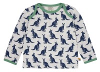 Shirt lang K&auml;nguru ultramarin
