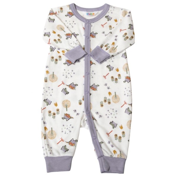 Overall Bambus Farm lila