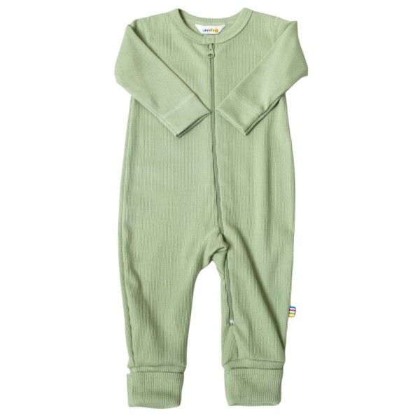 Overall mit Umschlagbund pale green