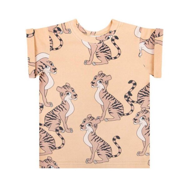 T-Shirt Tiger gelb