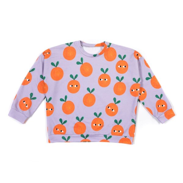 Sweatshirt Orangen lila