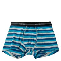 Boxershorts Streifen graublau
