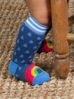 Stoppersocken 2er Pack Erdbeeren