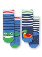 Stoppersocken 2er Pack Leben am Teich