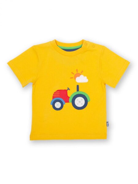 T-Shirt Traktor sonnengelb