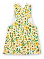 Latzkleid Bl&uuml;ten wei&szlig;