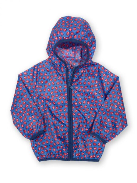 Regenjacke Marienkäfer blau
